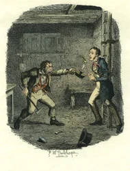 Sauvetage opportun de Pip, Grandes Espérances, c.1885